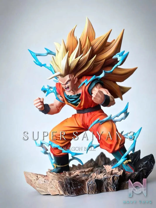 Super Saiyan 3 Resin Recast Statue - Dragon Ball - Kt Studio resin statue Recast anime figure