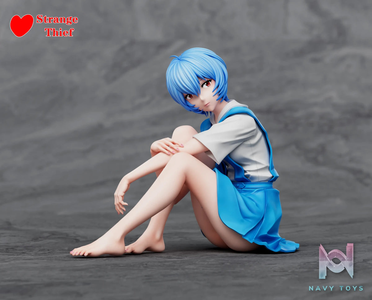 Strange Thief Studio – Neon Genesis Evangelion School Uniform Asuka & School Uniform Rei Ayanami