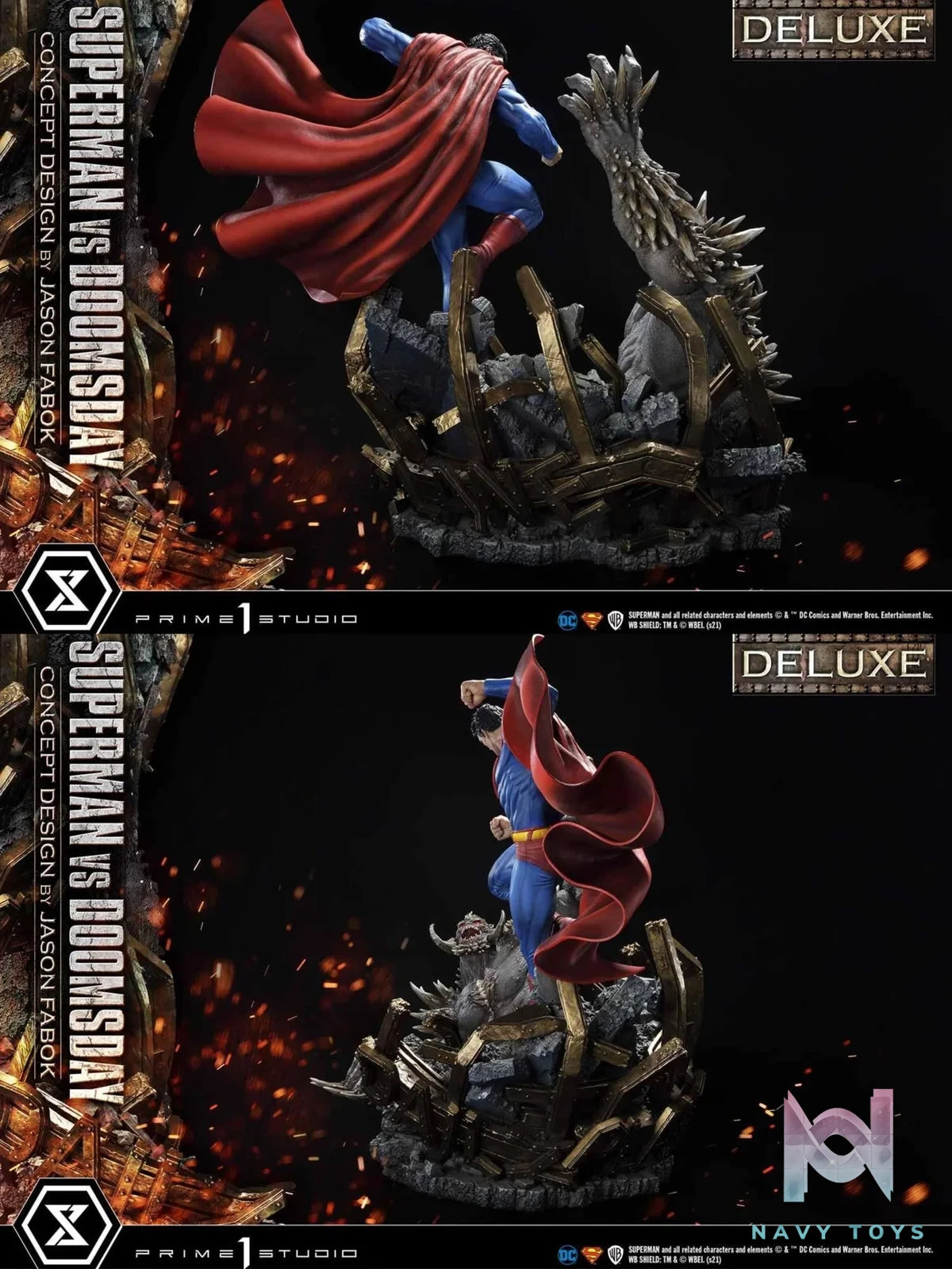 Superman VS Doomsday - Superman - Prime 1 Studio (UMMDC - 05; UMMDC - 05DXS) resin statue Prime 1 Studio anime figure