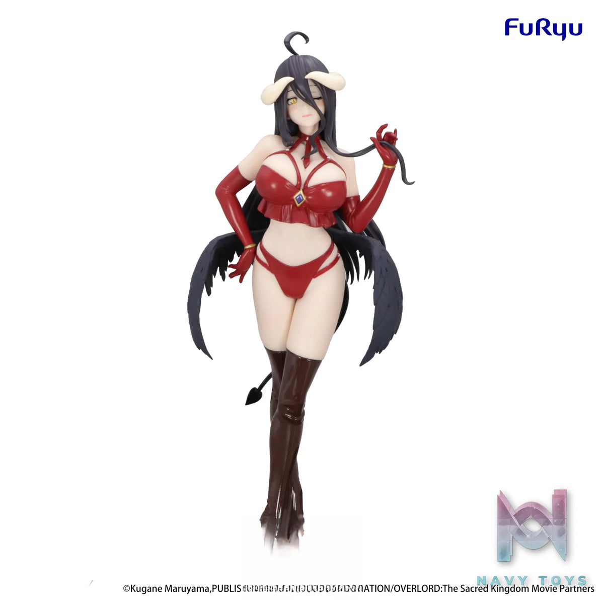 FURYU – OVERLORD BiCute Dark Figure Albedo Red ver. (Licensed)