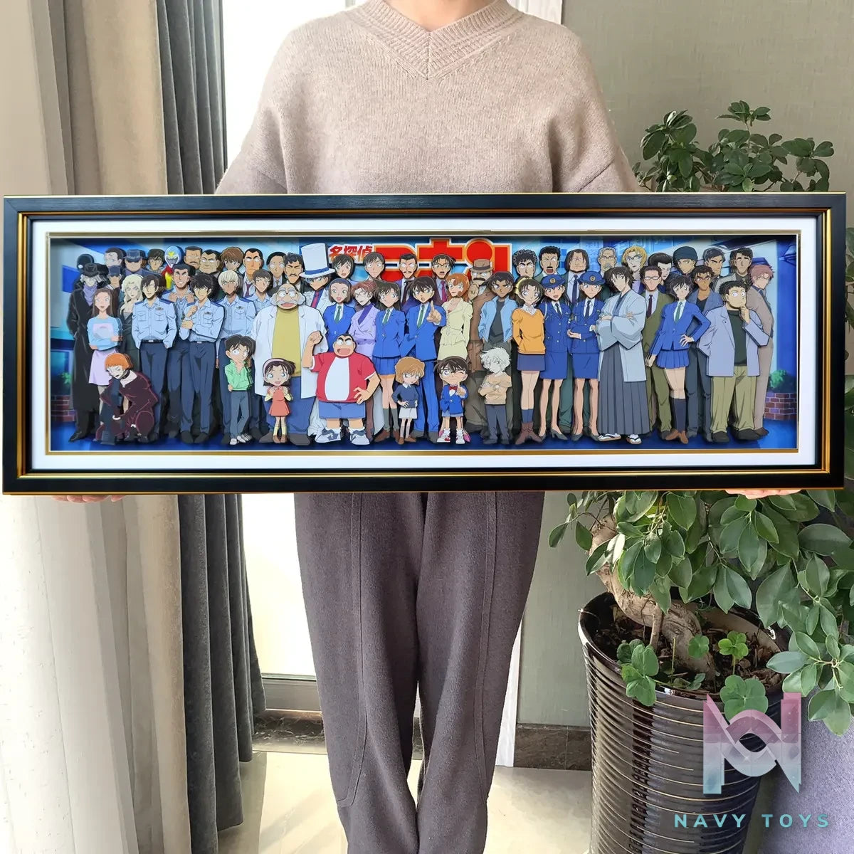 KALA HOME Studio – Detective Conan Multiple Characters #05 3D Decorative Painting Detective Conan