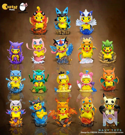 Cheese Studio X Egg Studio – Pokémon Transformation # Lucario Transformation