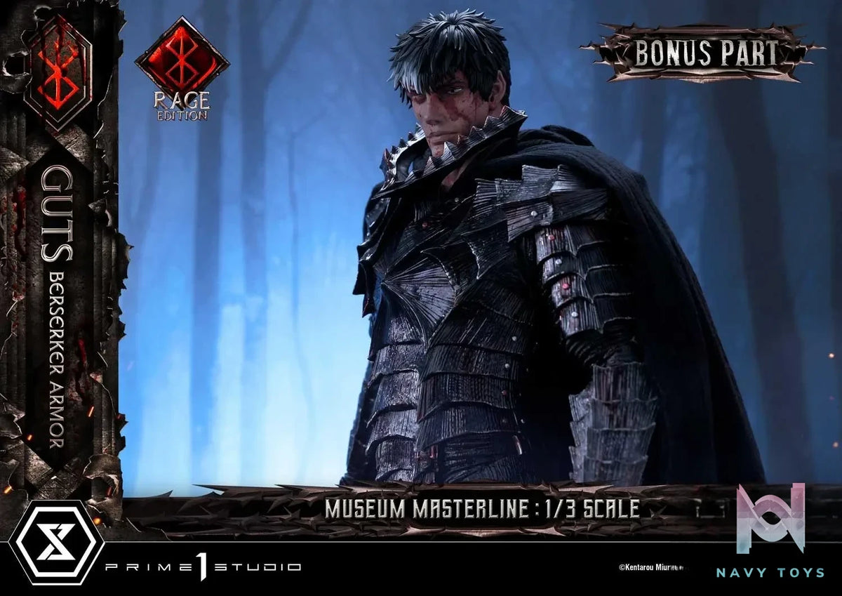 Prime 1 Studio – Museum Masterline Berserk Guts, Berserker Armor Rage Edition MMBR-03 MMBR-03DX MMBR-03DXS (Licensed)