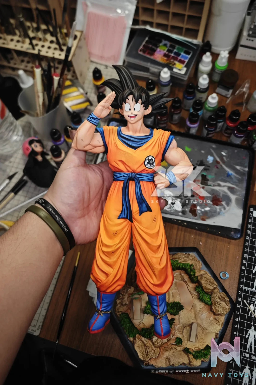 Sky End Studio – Goku Youth x Chichi Youth Dragon Ball