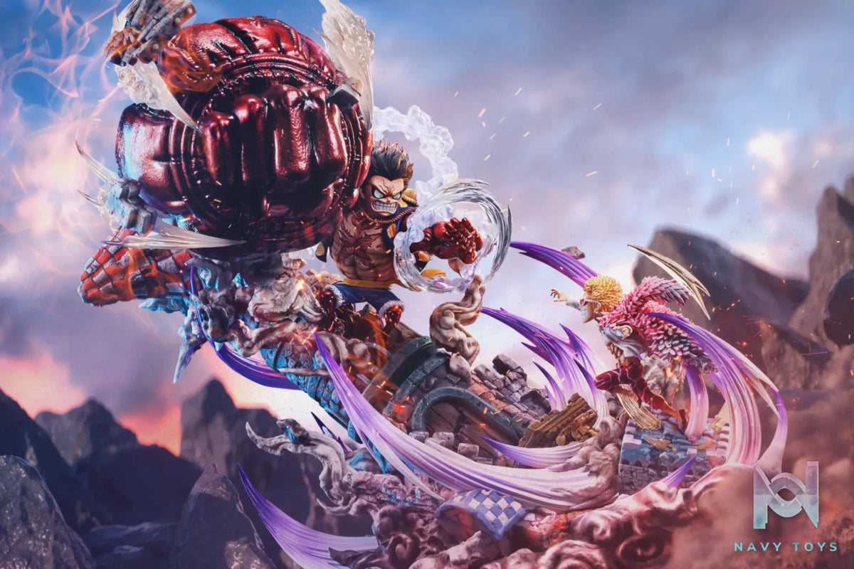 G5 Studio – One Piece “Battle Series”—Monkey D. Luffy VS Awakening Donquixote Doflamingo