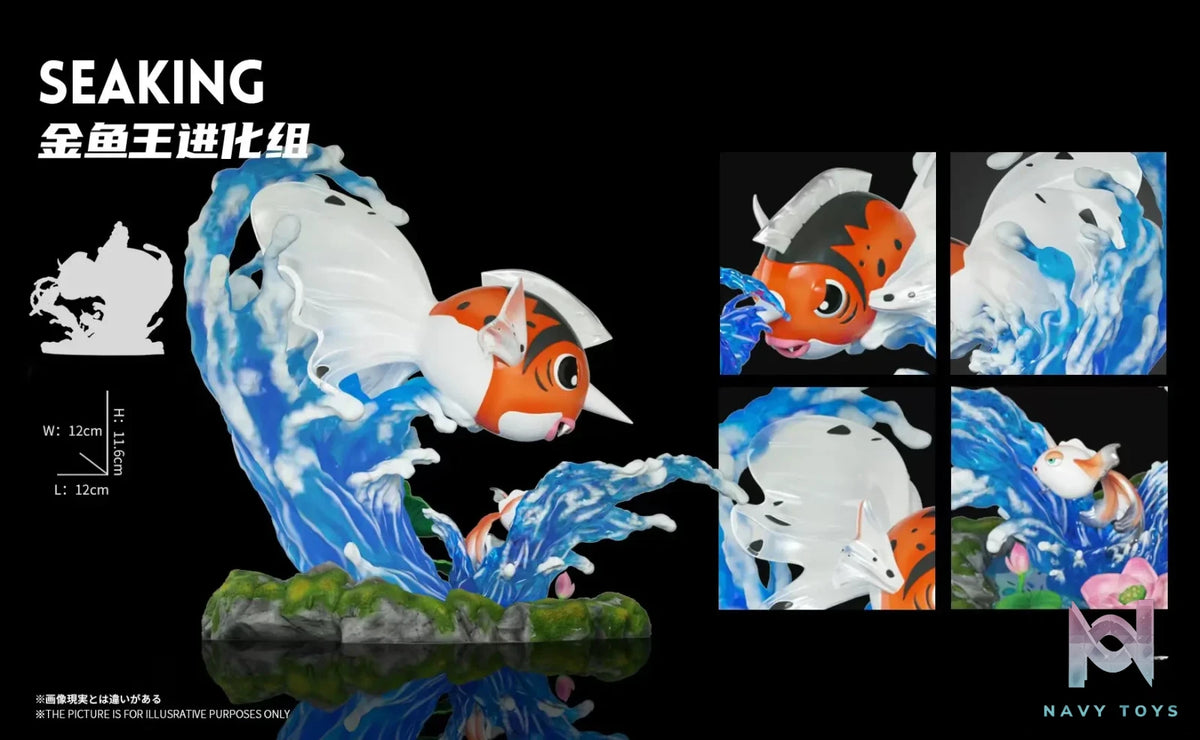 Wonder Studio – Pokemon Lapras & Seaking Evolution Group