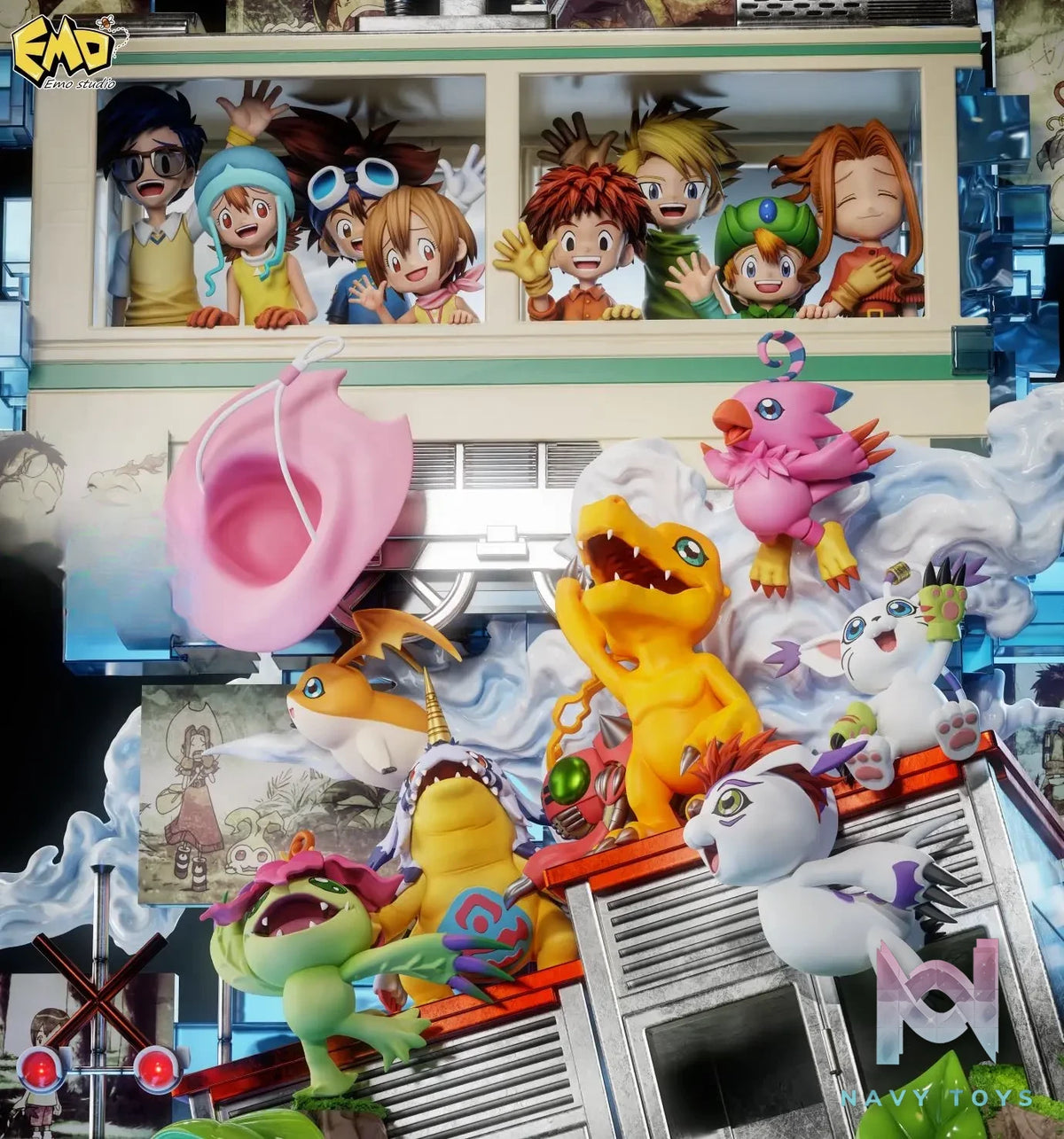Emo Studio – Graduation Model #7 Digimon Adventure Digimon