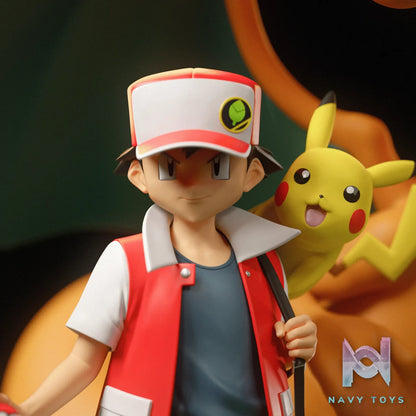 Black Swan Collectibles – Pokémon Ash Diorama & Red Diorama