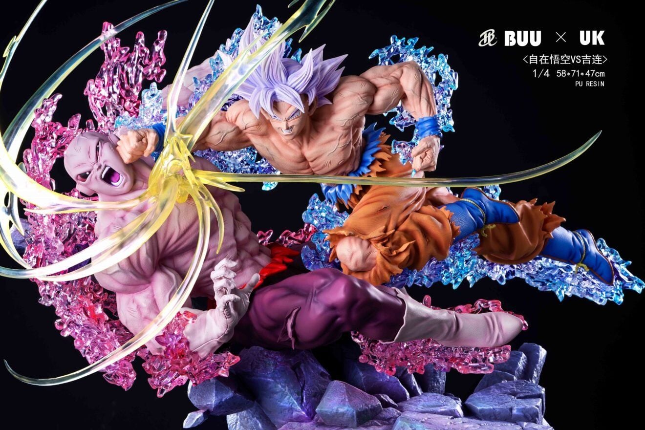 Goku MUI vs Jiren - BUU x UK Studio resin statue BUU x UK Studio anime figure