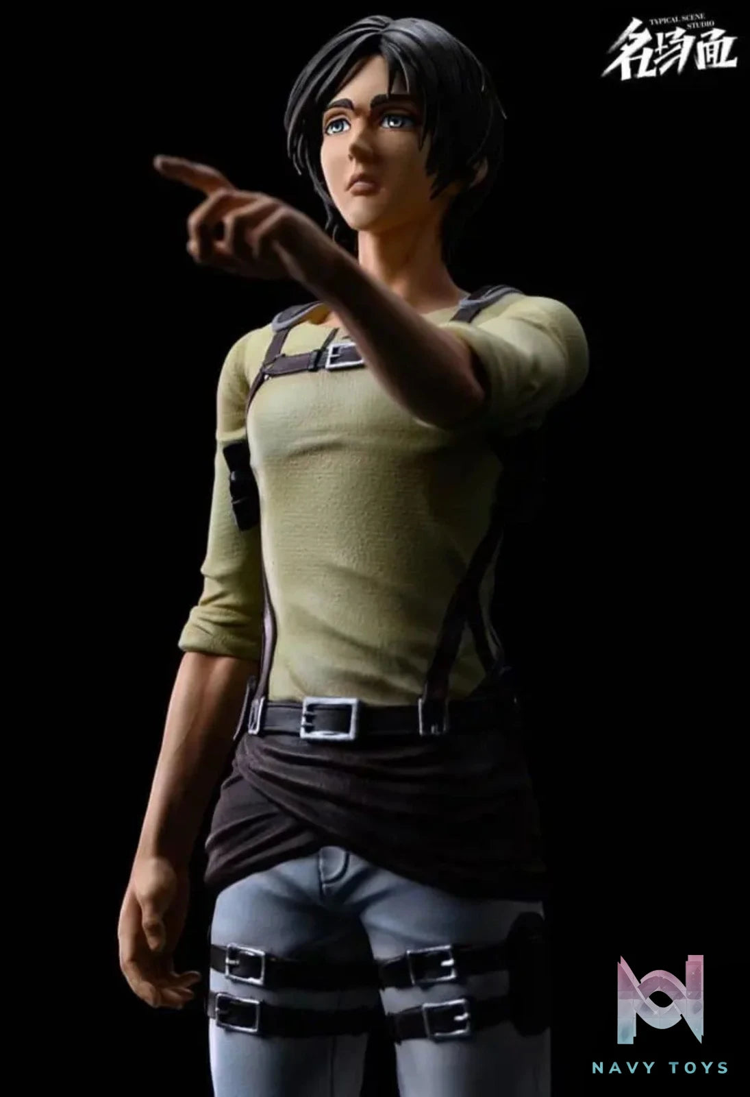 Eren Yeager Viewing The Sea - Attack On Titan - Typical Scene Studio resin statue Typical Scene Studio anime figure