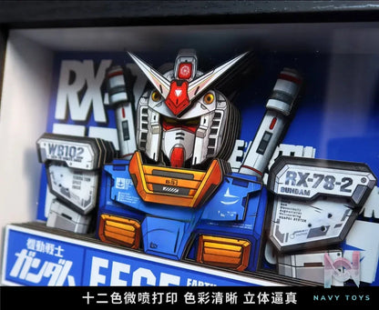 KALA HOME Studio – RX-78-2 Gundam #03 3D Decorative Painting Gundam