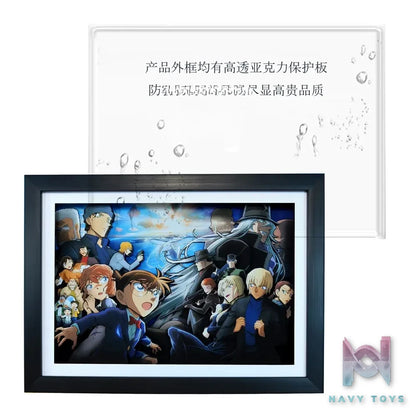 KALA HOME Studio – Detective Conan Multiple Characters #06 3D Decorative Painting Detective Conan