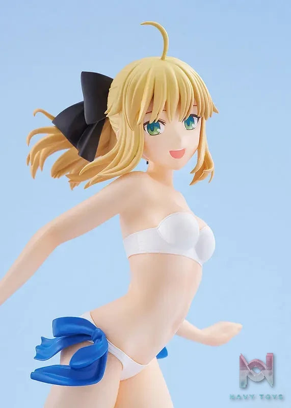 WAVE – POP UP PARADE BEACH QUEENS Fate/stay night Saber Lily L Size Complete Figure (Licensed)