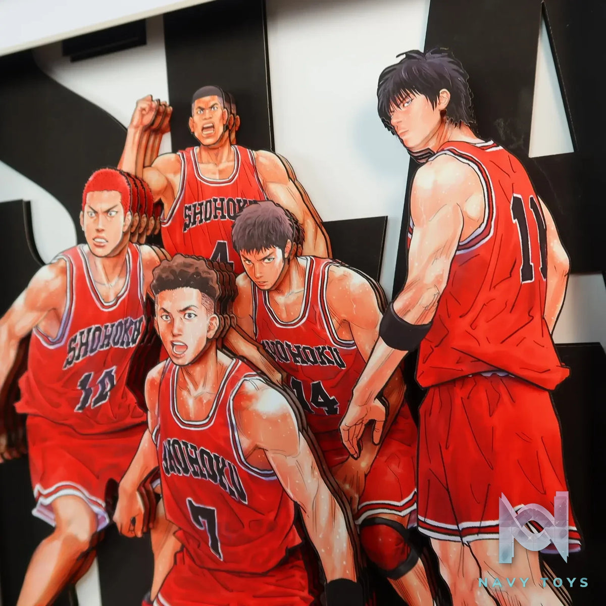 KALA HOME Studio – Slam Dunk Multiple Characters #10 3D Decorative Painting Slam Dunk