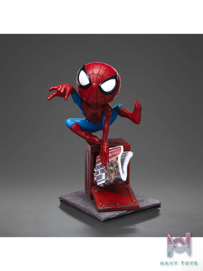 Iron Studio – Marvel MiniCo Series Spider-Man & Splinter & Apollo 11 Astronaut & Captain America (Licensed)