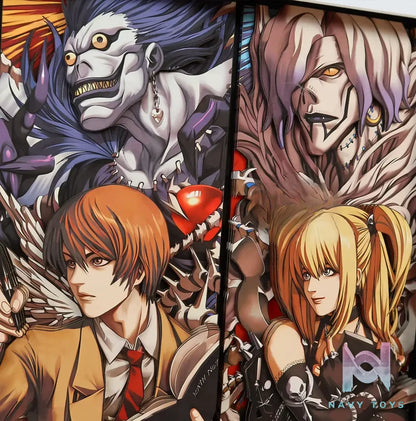 KALA HOME Studio – Death Note Multiple Characters 3Decorative Painting Death Note