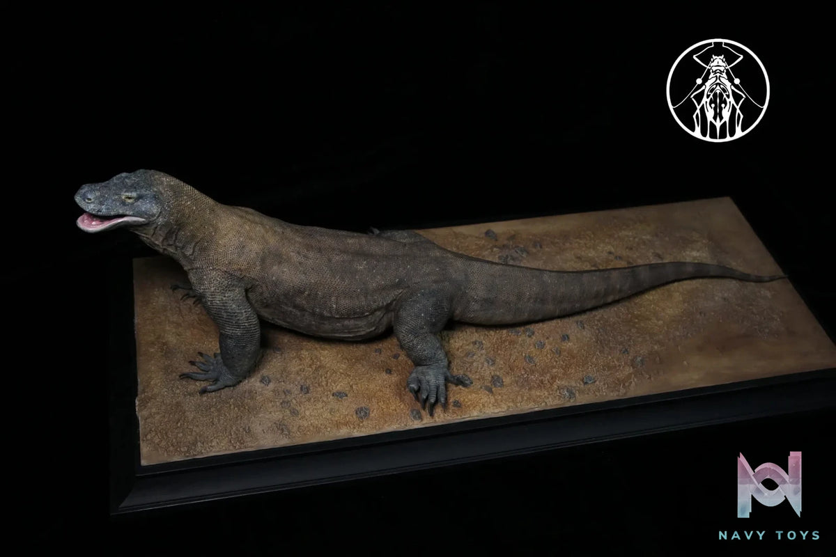 Aphid Studio – Komodo Dragon – Open Mouth Version Statue (Licensed)