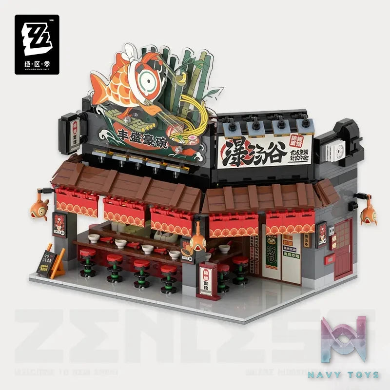 miHoYo – Zenless Zone Zero Sixth Street Series Scene Building Blocks (Licensed)