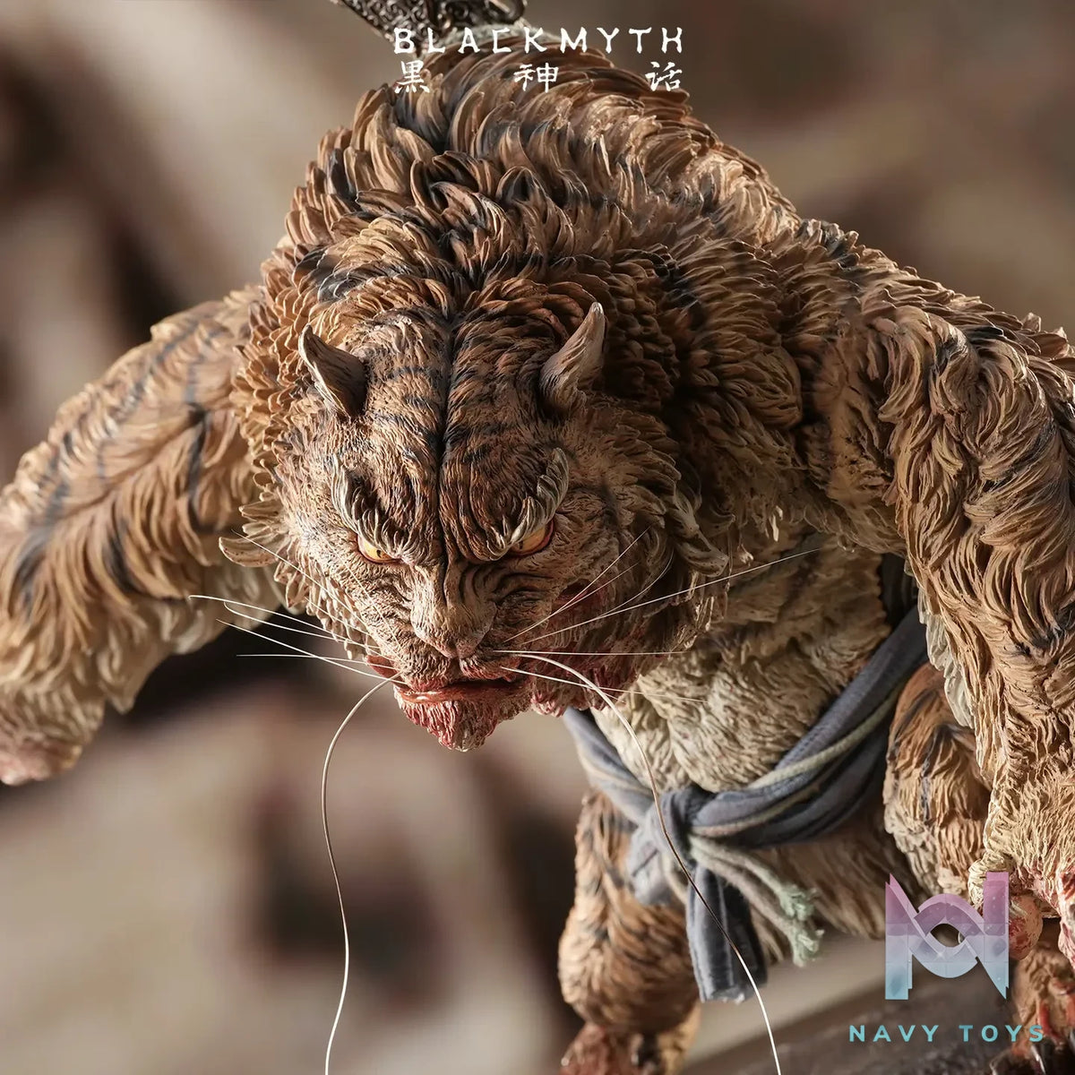 Game Science – Black Myth: Wukong 1/4 Scale Full-Body Statue Collectible Tiger Vanguard (Licensed)