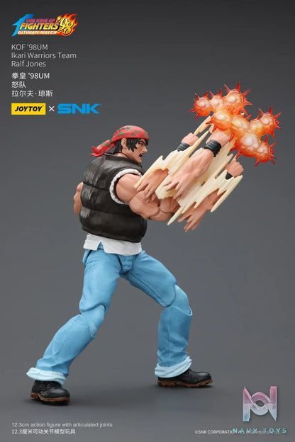 JOYTOY – 1/18 The King of Fighters 98 UM Ikari Team Leona Heidern & Ralf Jones & Clark Still JT01703 JT01710 JT01727 (Licensed)