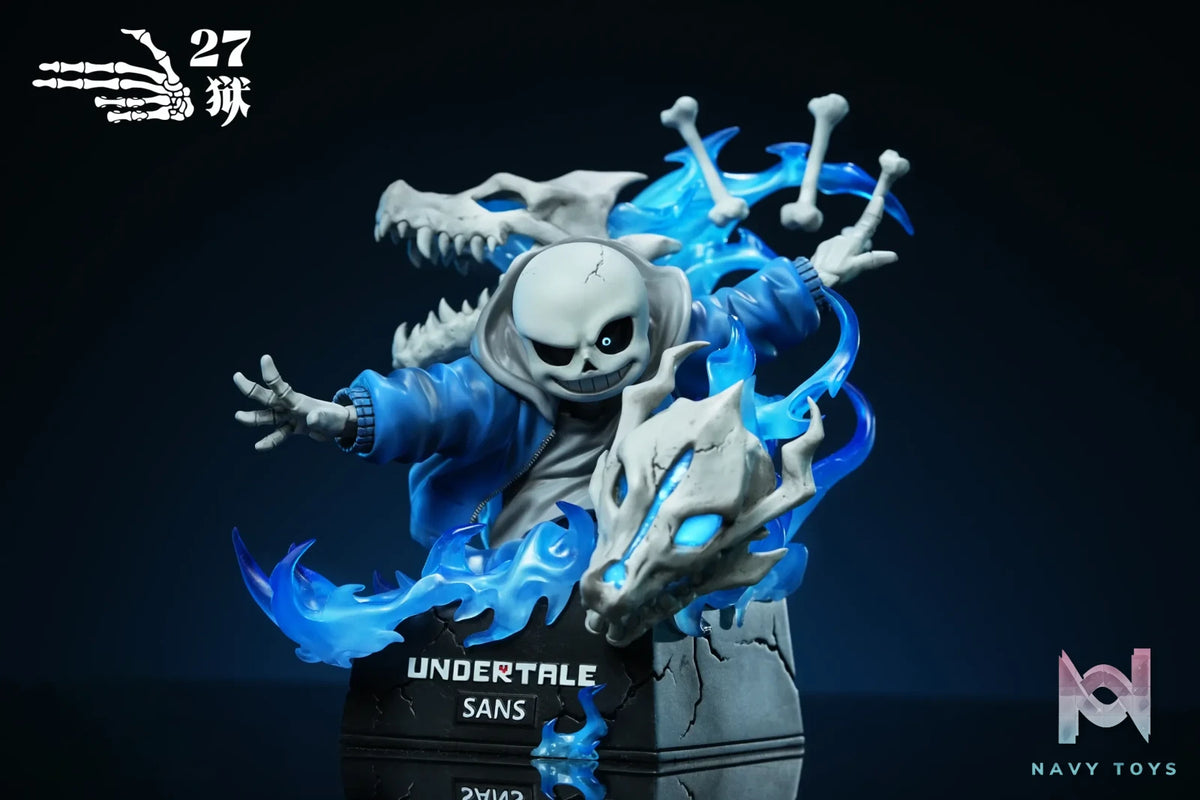 27abyss Studio – Sans Bust Undertale
