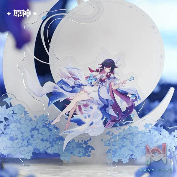 miHoYo – Genshin New Moon’s Blessing Columbina Stand X Ornament X Foldable Shikishi (Licensed)