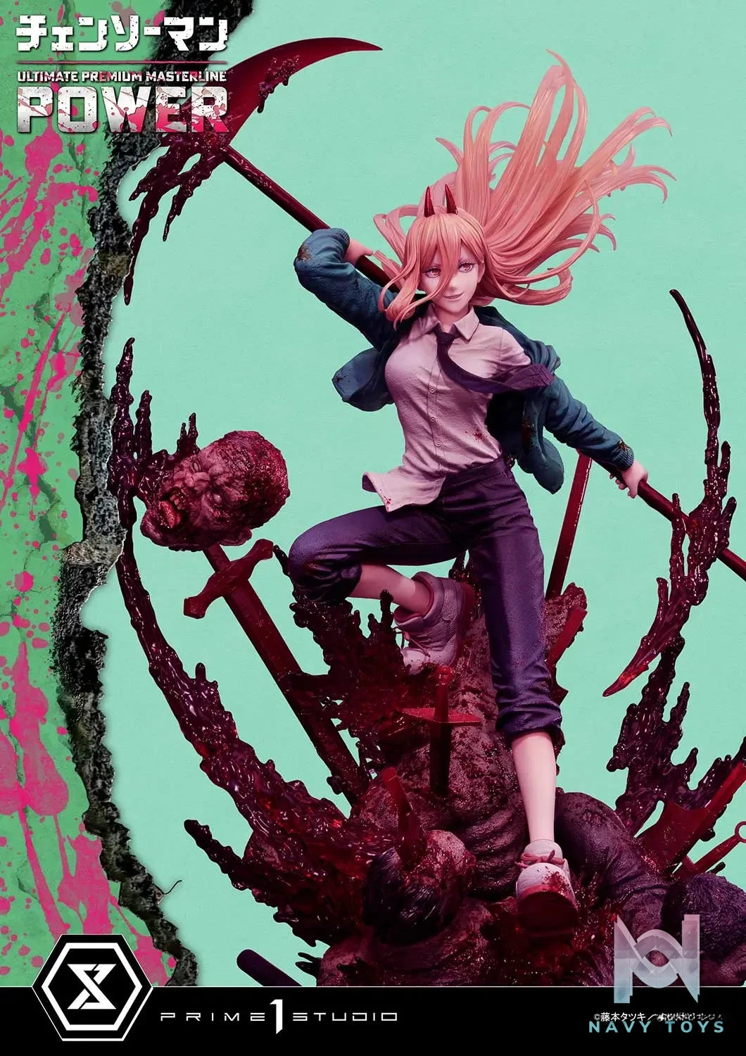Prime 1 Studio – Ultimate Premium Masterline CHAINSAW MAN POWER UPMCSM-02 UPMCSM-02DX UPMCSM-02DXS (Licensed)