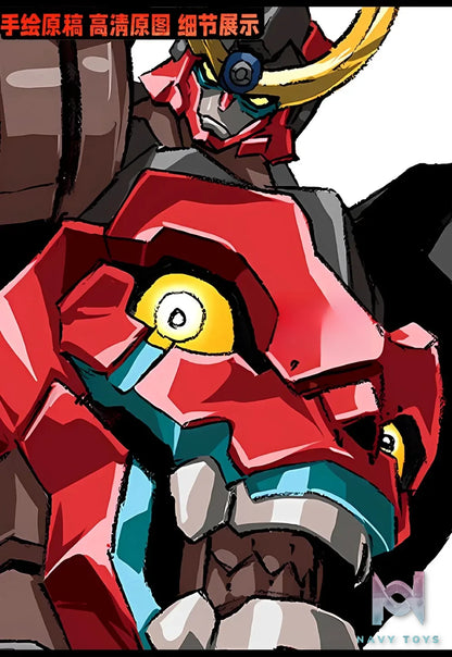KALA HOME Studio – Gurren Lagann 3D Decorative Painting Tengen Toppa Gurren-Lagann