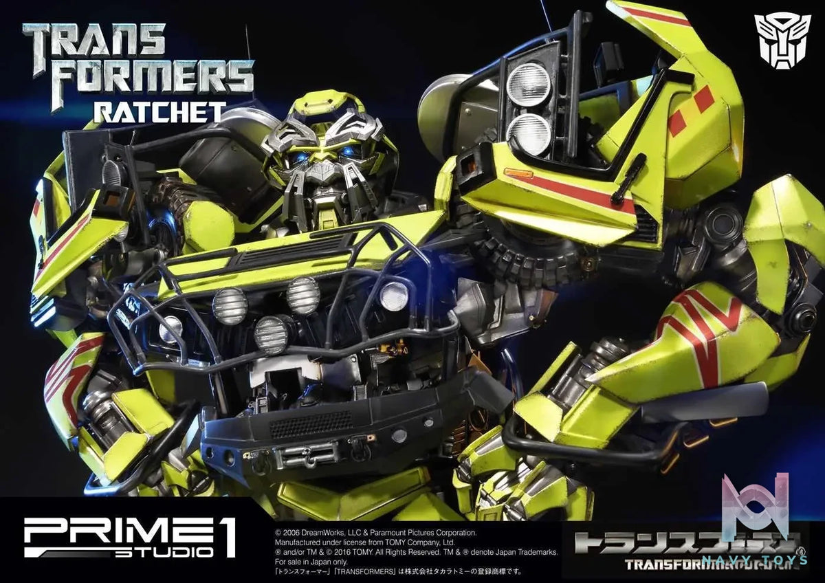 Prime 1 Studio – Museum Masterline Transformers (Film) Autobot Ratchet MMTFM-13 (Licensed)