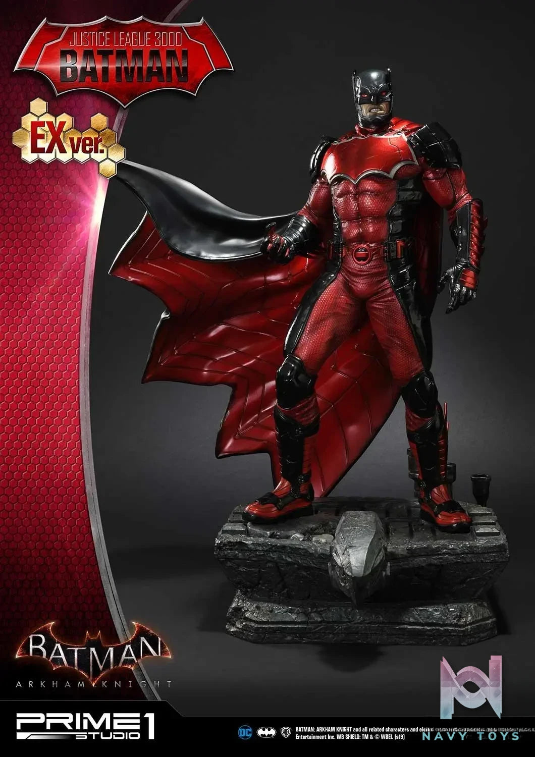 Prime 1 Studio – Concept Masterline Batman: Arkham Knight Justice League 3000 Batman CMDC-05 CMDC-05EX(Licensed)