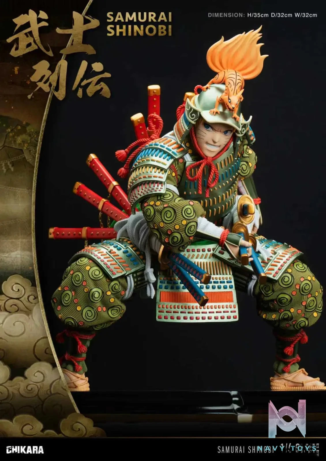 Chikara Studio – Nine tail Samurai Naruto