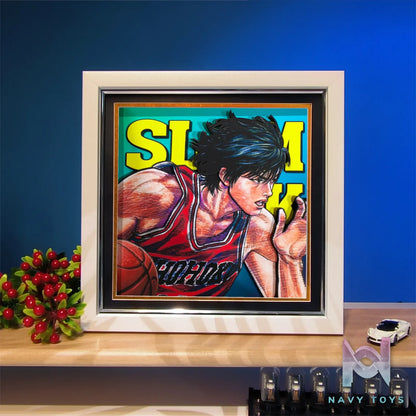 Yu Zhi Jiang Studio – Kaede Rukawa Series #2 3D Decorative Painting Slam Dunk