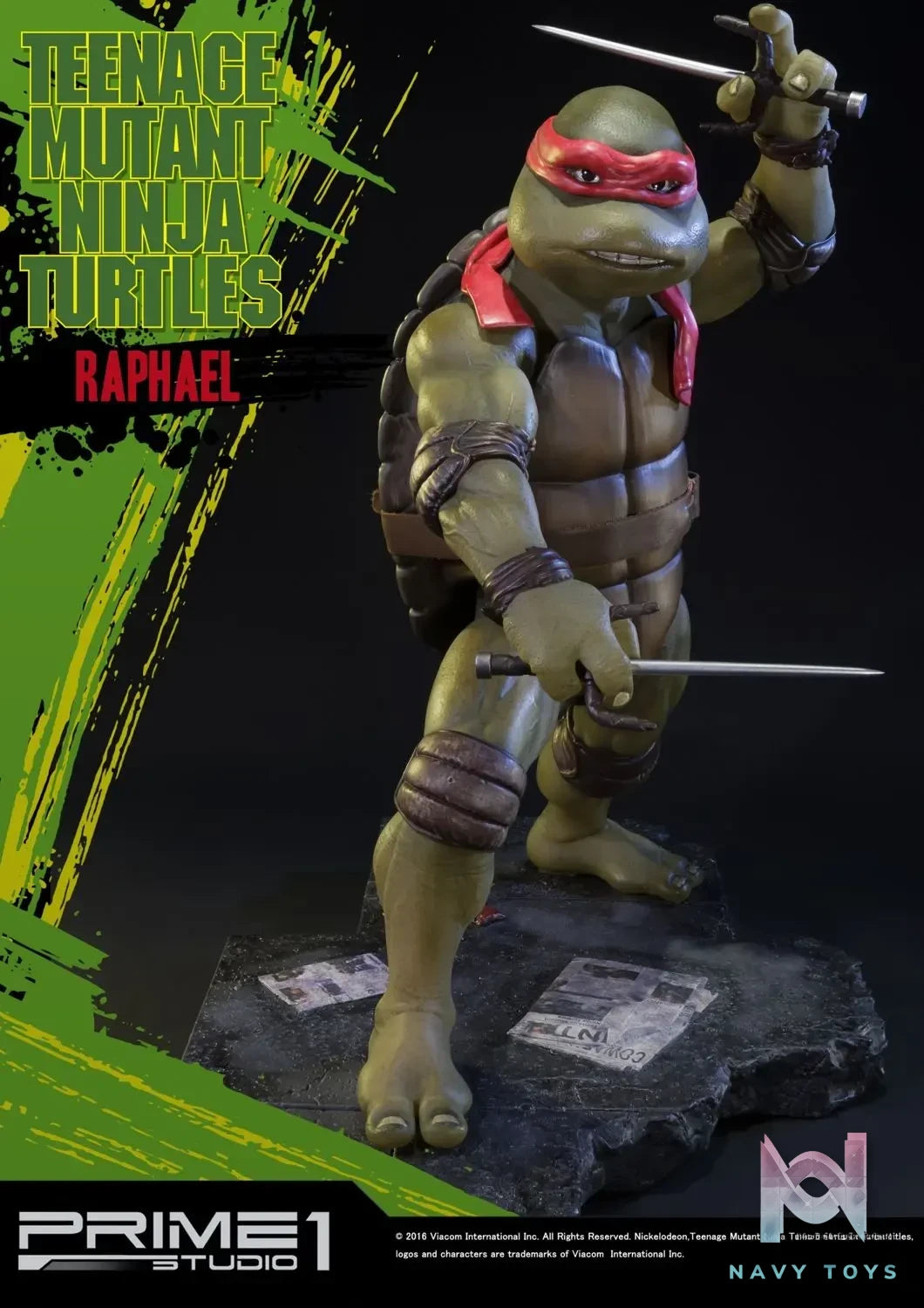 Prime 1 Studio – Museum Masterline Teenage Mutant Ninja Turtles Classic(1990) Raphael MMTMNT1990-01 (Licensed)