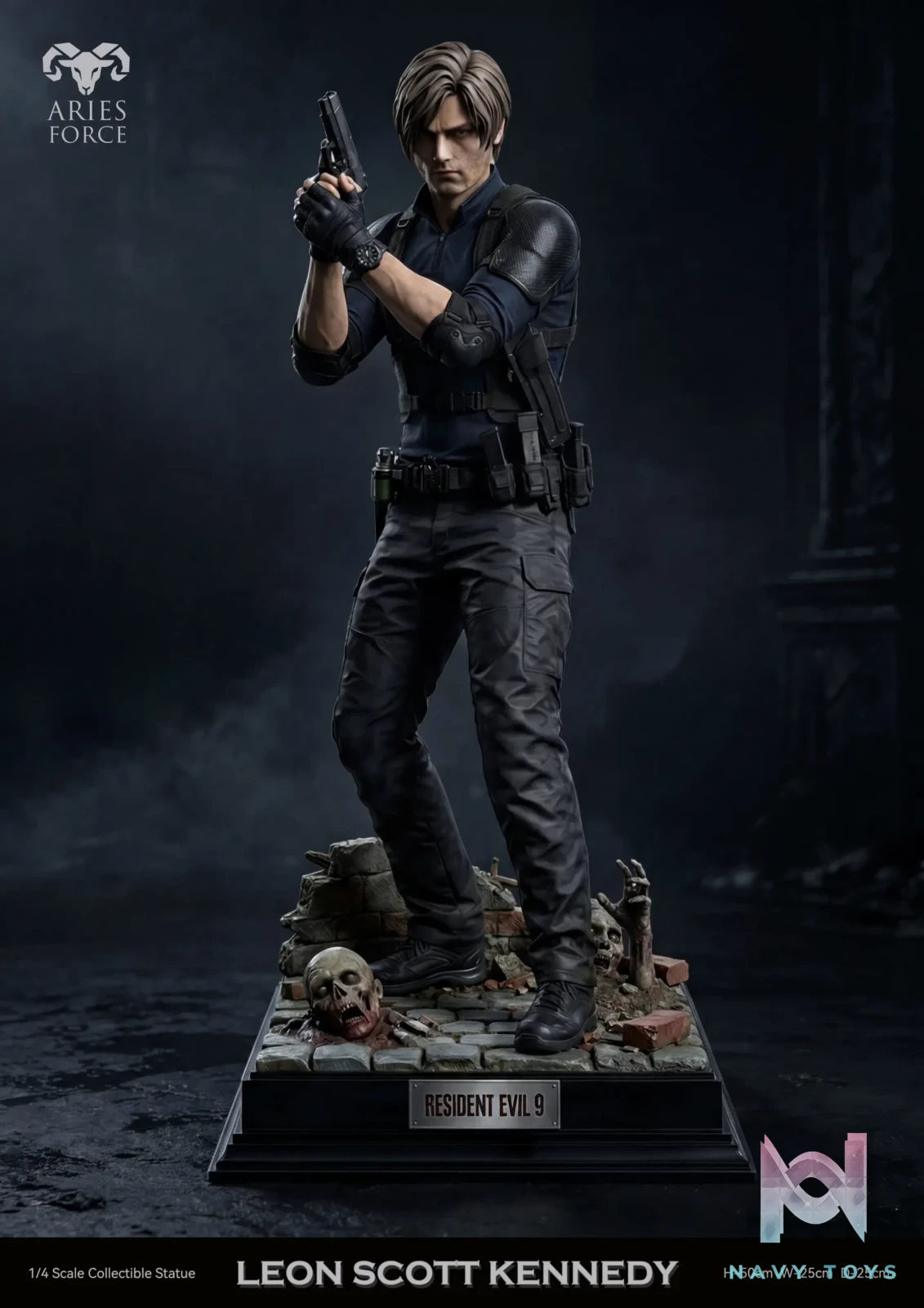 Aries Force Studio – Leon Scott Kennedy X Grace Ashcroft Resident Evil 9