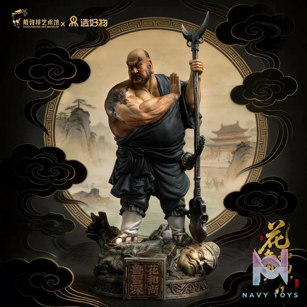 DAIDUNBANG ART MUSEUM X ZAO HAO WU Studio – 25cm Water Margin – Lu Zhishen, the Flower Monk (Licensed)