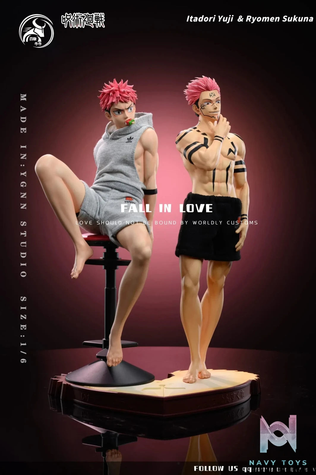 YGNN Studio – Jujutsu Kaisen Double Characters#1 Yuji Itadori & Ryomen Sukuna
