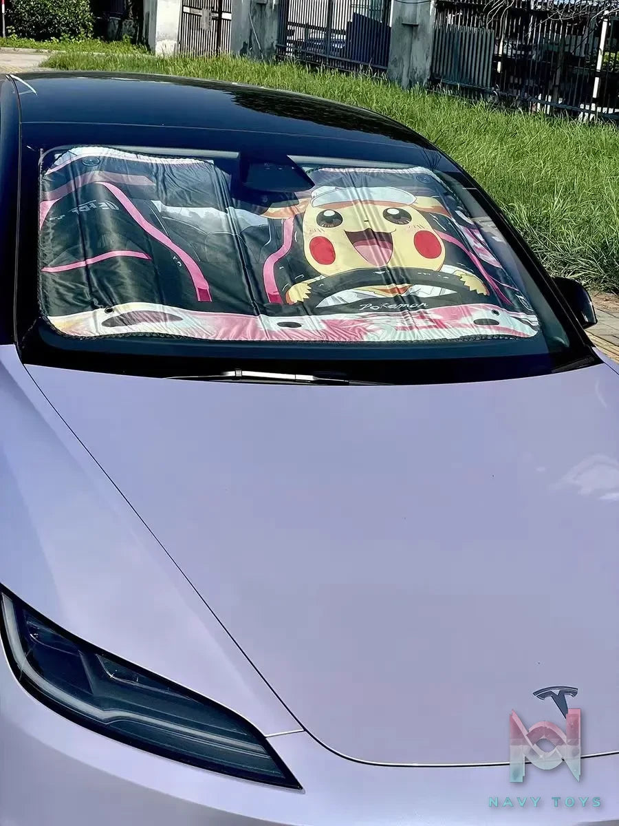 Plover Studio – Pokémon Car front sunshade Pikachu