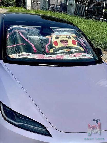 Plover Studio – Pokémon Car front sunshade Pikachu