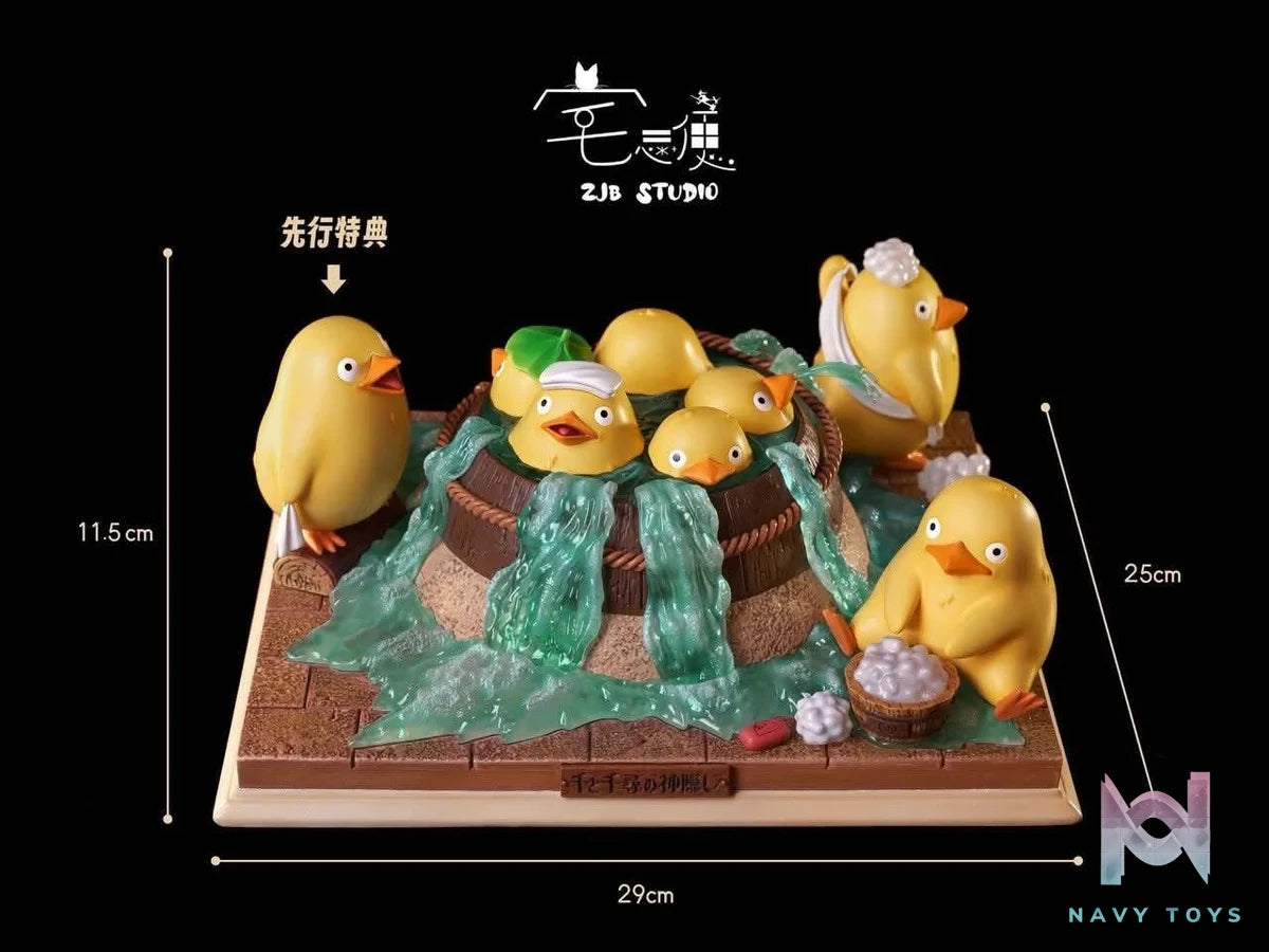 Duck Bath resin statue ZJB Studio anime figure