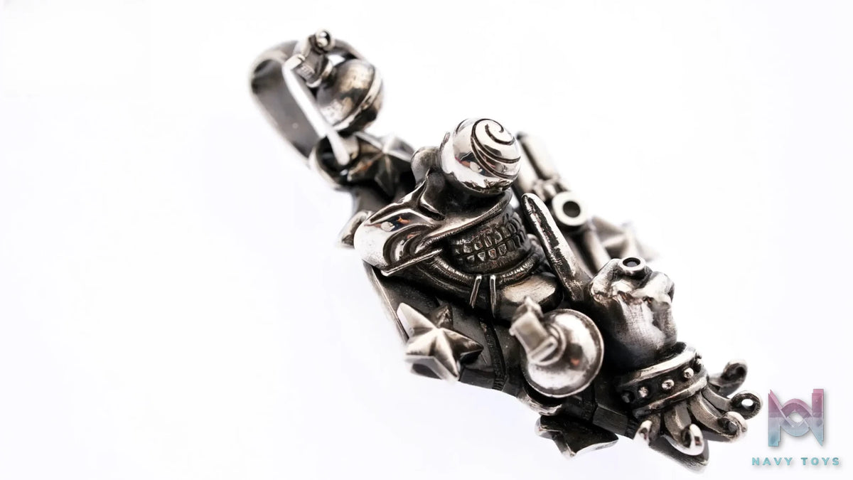Raven Studio (silver jewelry) – Original Exclusive Design “Carnival” Joker Pendant Original