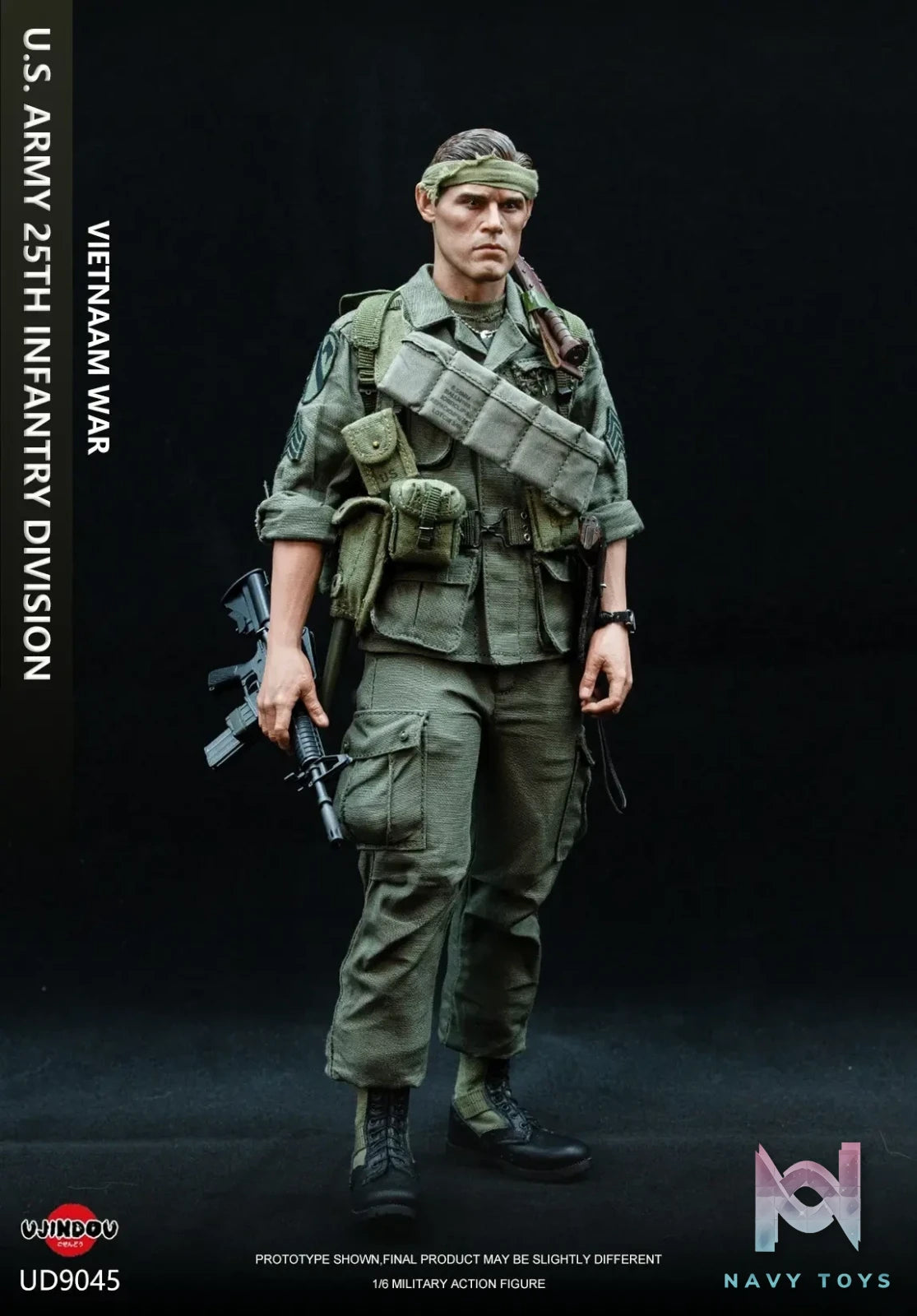 UJINDOU – U.S. ARMY 25TH INFANTRY DIVISION 1/6 VIETNAM WAR NO.UD9045 (Licensed)