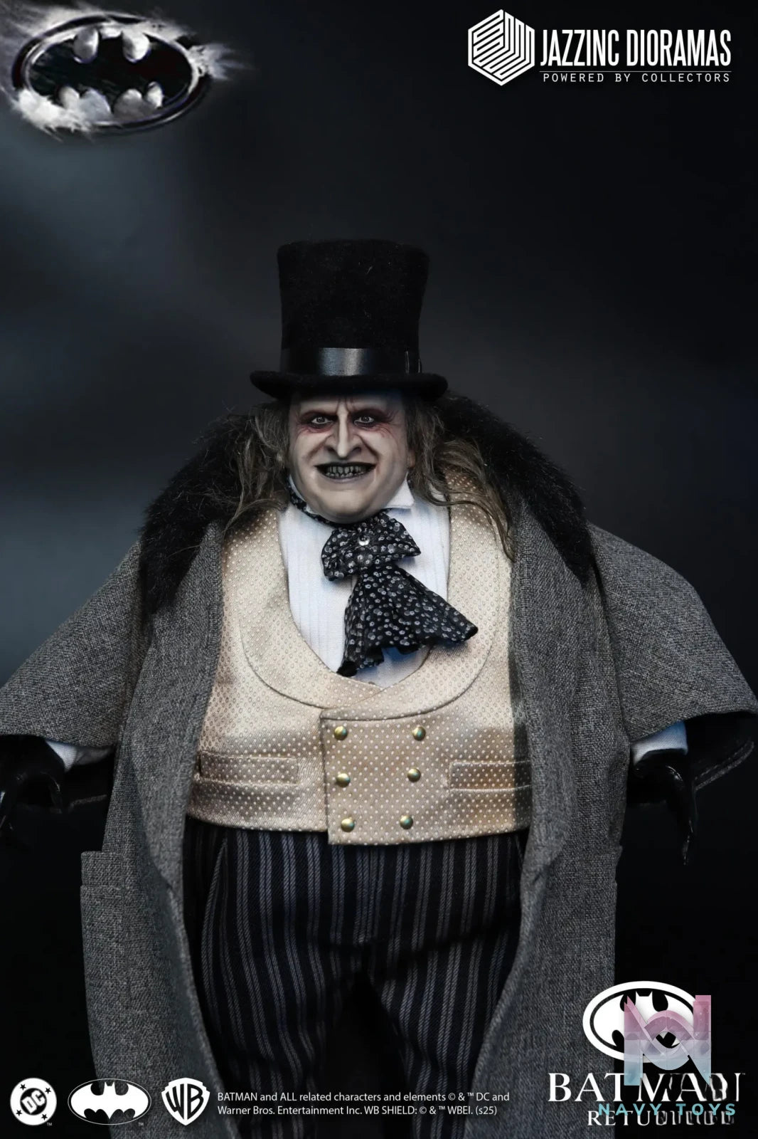 Jazzinc Dioramas Studio – The Mayor Penguin (Batman Returns) 1/6 Scale Figure (Licensed)