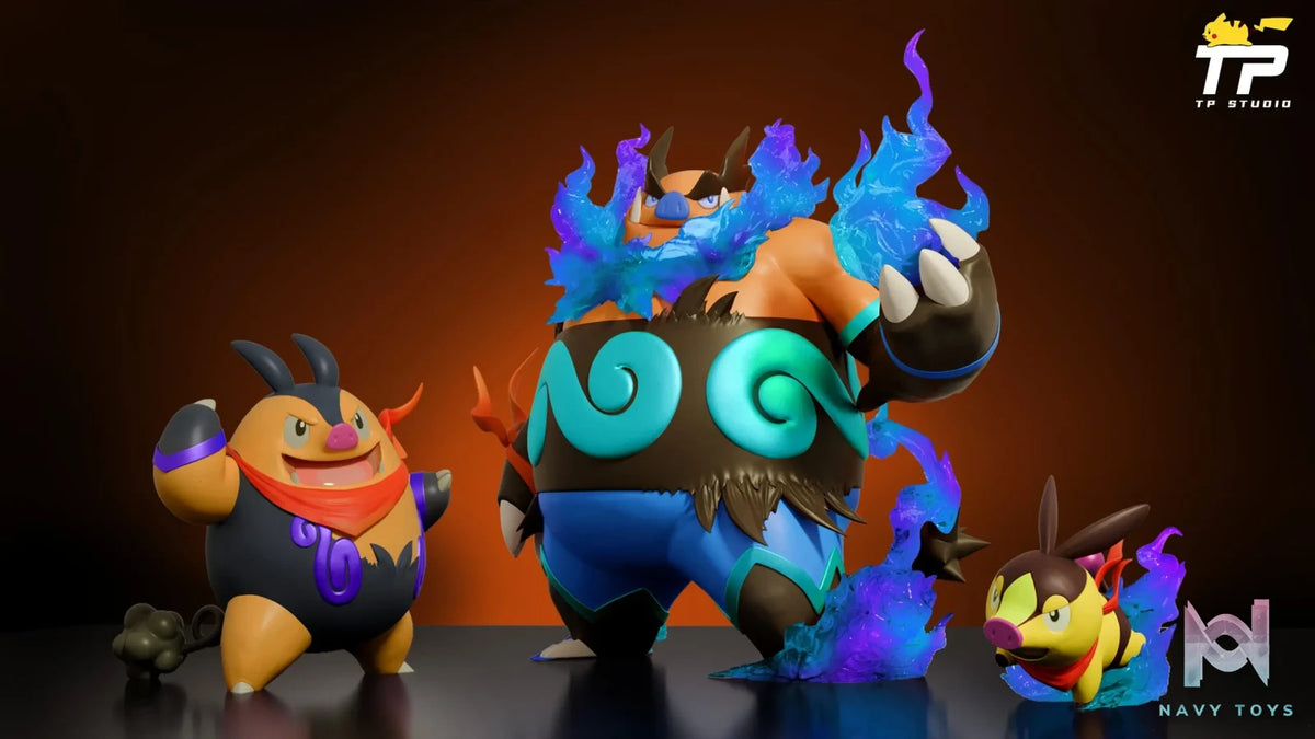 TP Studio – Pokémon Tepig Evolution Set