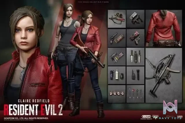 DAMTOYS Studio – Resident Evil Claire Redfield (Licensed)
