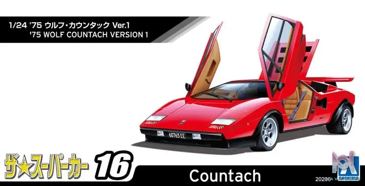 AOSHIMA – 1/24 Scale Car Model #4 (Licensed)
