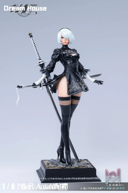 Dream House Studio – NieR Automata 2B 1/6 scale painted finished product