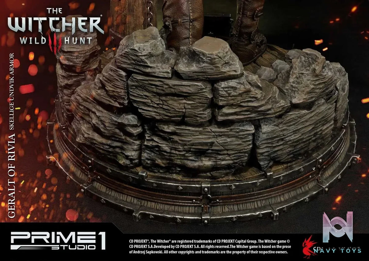 Prime 1 Studio – Premium Masterline The Witcher 3: Wild Hunt Geralt of Rivia Skellige Undvik Armor PMW3-07 PMW3-07EX (Licensed)