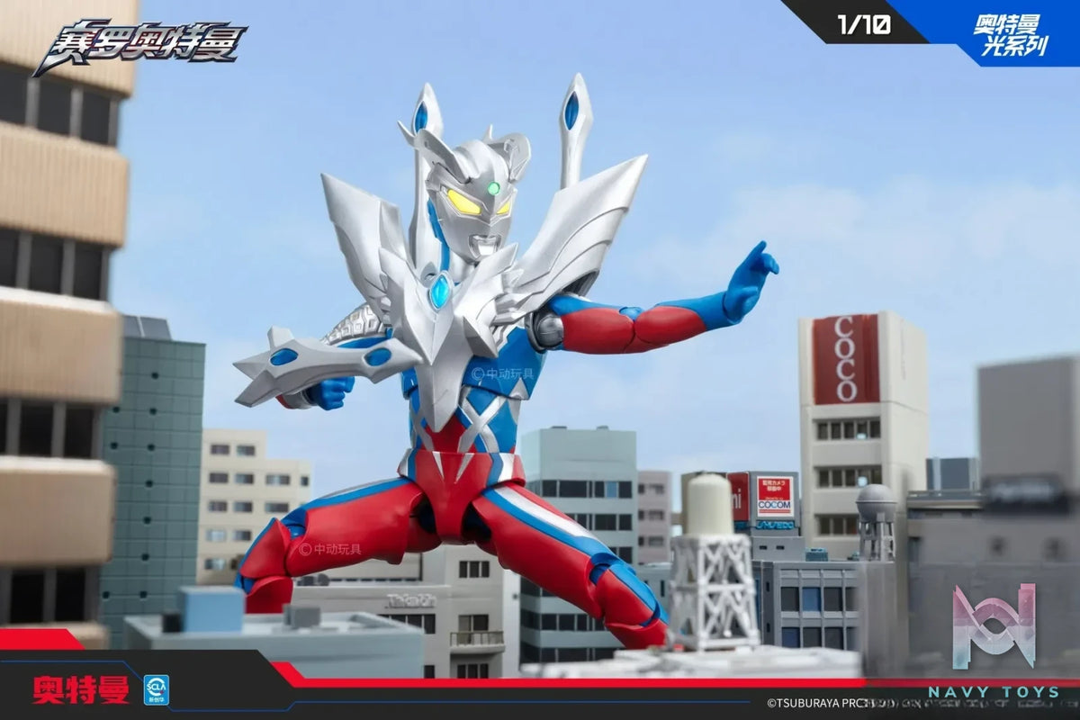 ZD TOYS – TV Ultraman Light Series Ultimate Zero UL-A16 (Licensed)