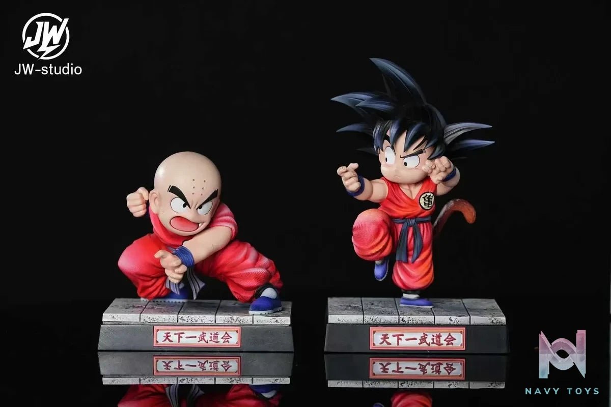 Tenkaichi Budokai Krillin - Dragon Ball - JW Studio resin statue Navy Toys anime figure