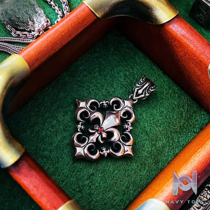 Raven Studio (silver jewelry) – Original “Faith” Exclusive Design Cross Pendant Original